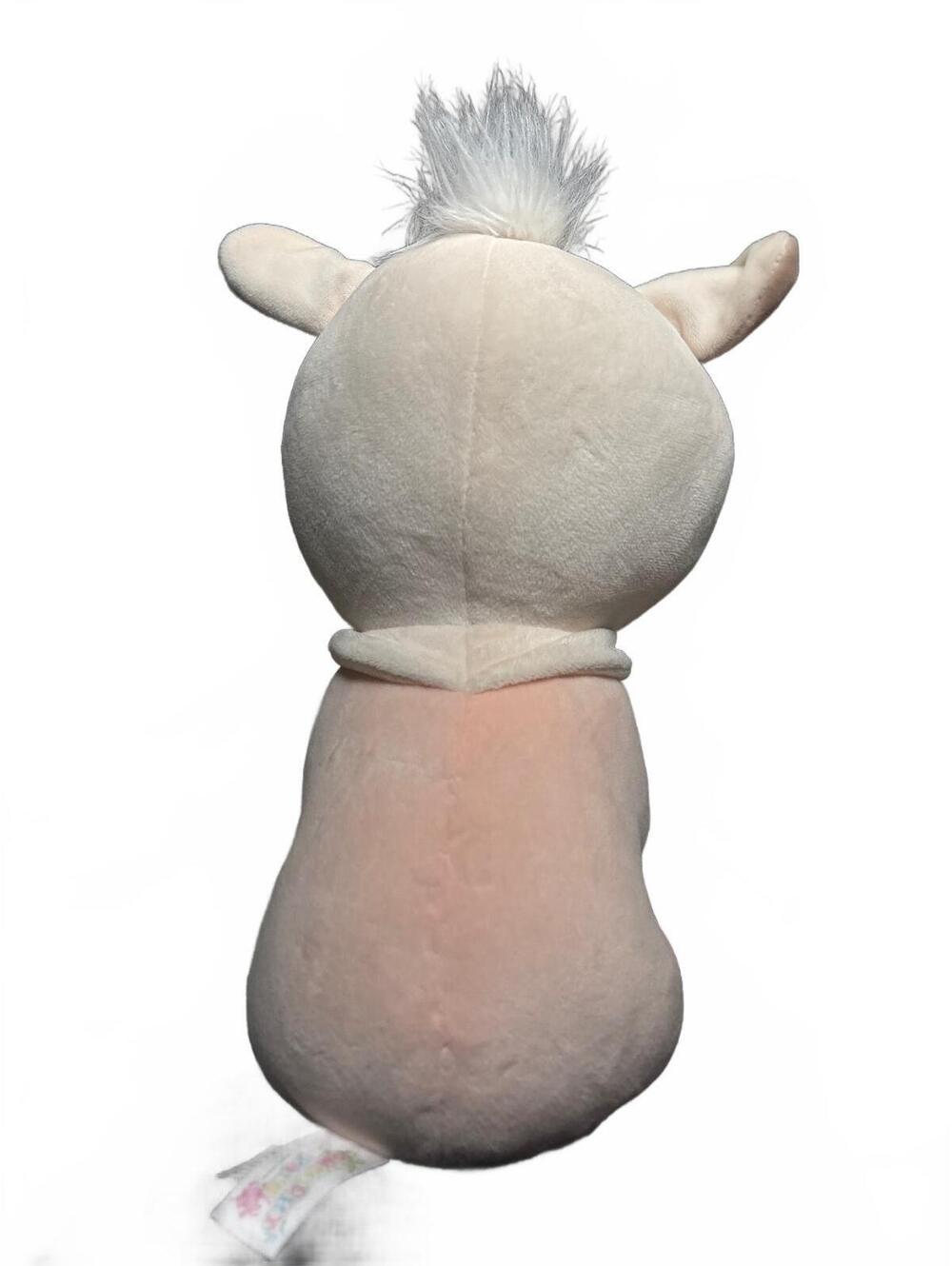 Smoochy Pals Hooded Bear in Lamb Costume 10” Squishy Plush Stuffed Animal Sheep - Picture 2 of 8